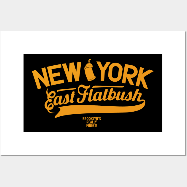 Exploring East Flatbush: A Graffiti-Inspired Homage to Brooklyn Wall Art by Boogosh